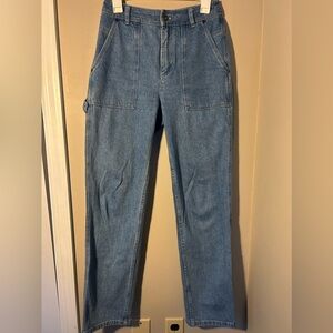 H2OFAGERHOLT CARGO STYLE WIDE LEG JEANS SOLD AT REVOLVE SIZE XS US SIZE 2